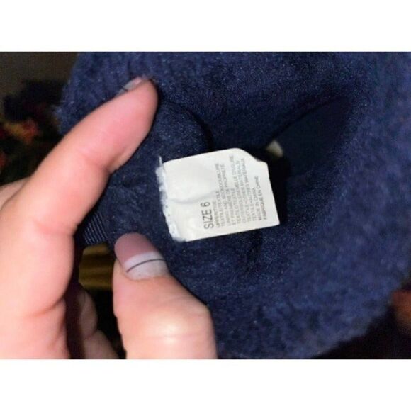 Blue Suede Bow Boots - Picture 6 of 6